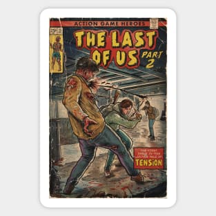 The Last of Us 2 - Jackson fan art comic cover Sticker